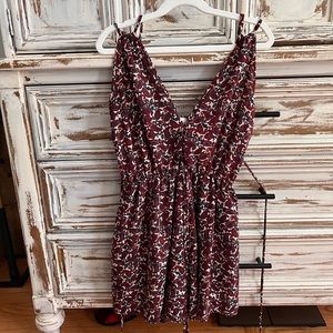 Boutique summer romper with adjustable straps